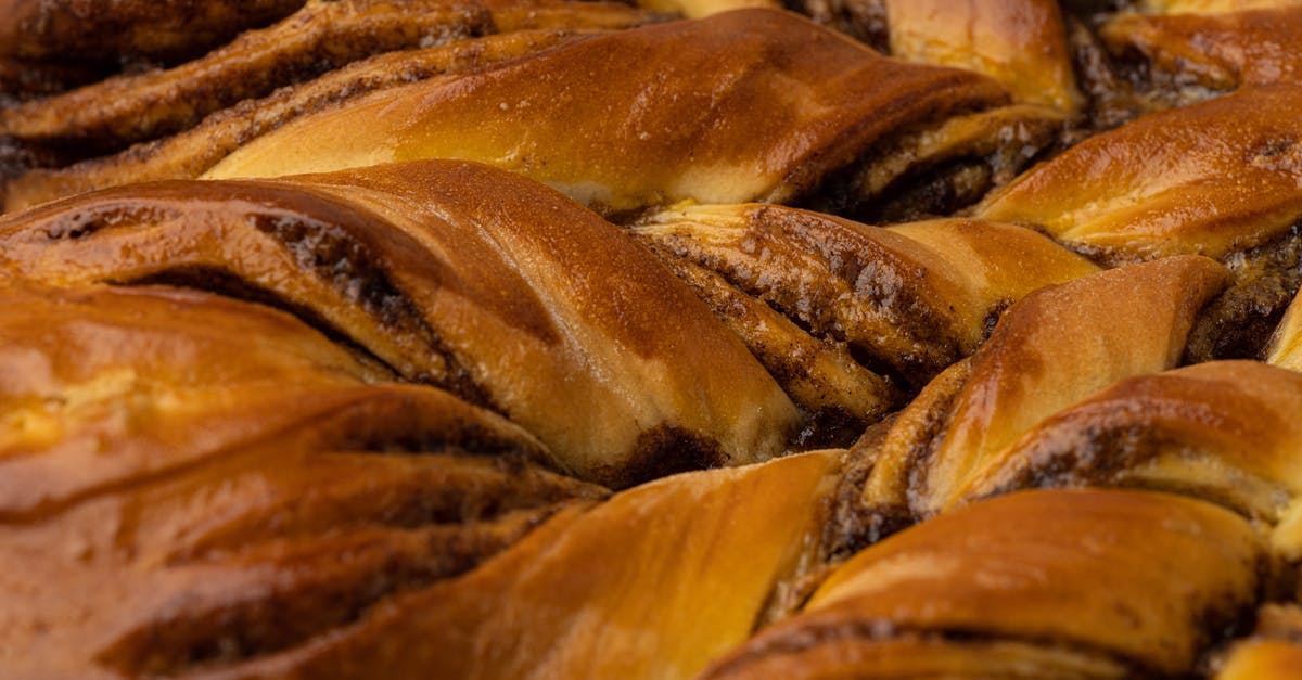 cinnamon in bread dough - Freshly Baked Bread with Cinnamon