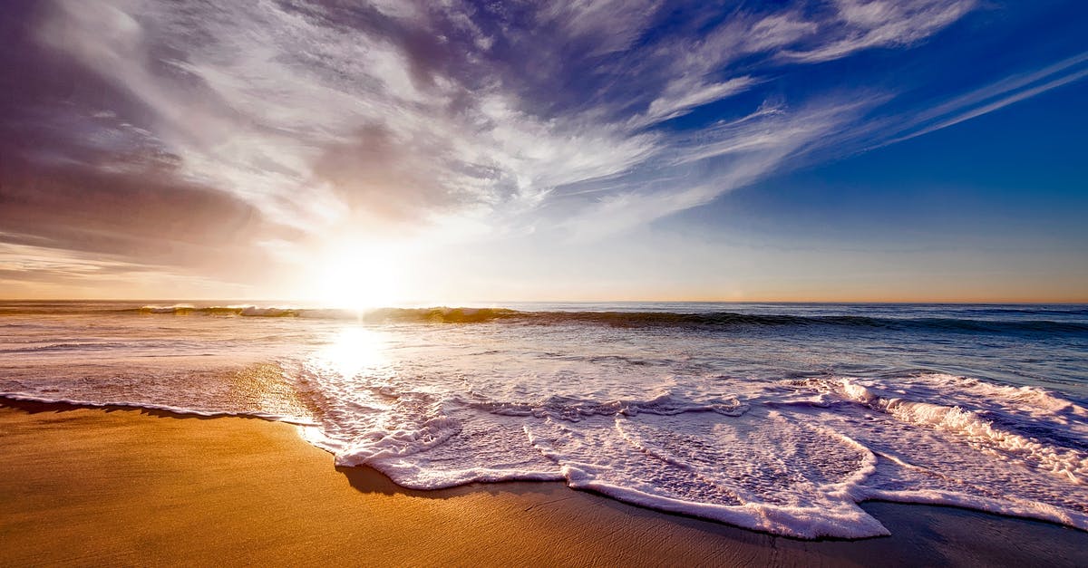 Clarified butter: what happens if the foam isn't skimmed off? - Seashore Under White and Blue Sky during Sunset