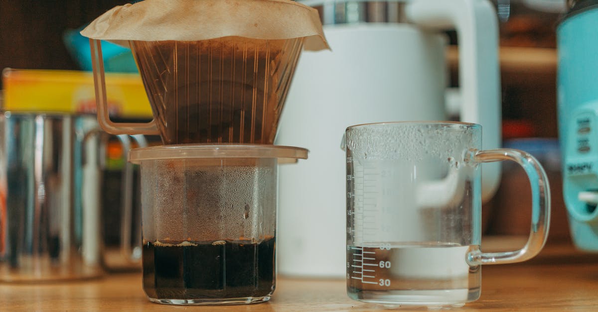 Cleaning out coffee pots and thermoses - Clear Glass Cup With Brown Liquid