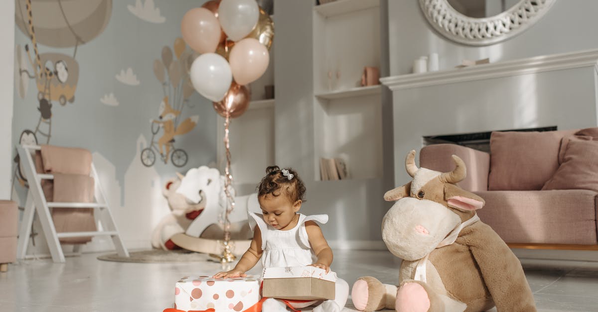 Collapsing, dense pound cake - 2 Girls Sitting on Floor With Balloons