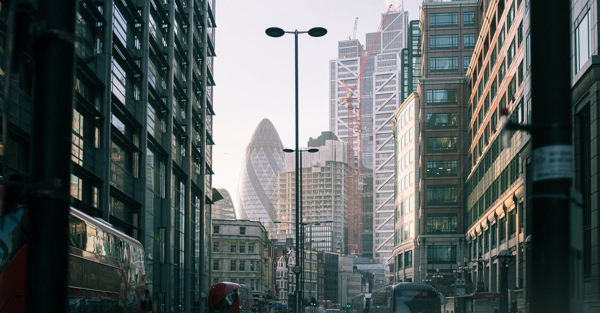 Commercial Kitchens in the UK - Buses and Cars on Busy Road