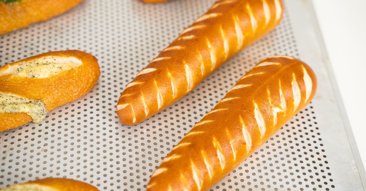 Commercial part-baked baguettes - Close-Up Shot of Delicious Baugettes