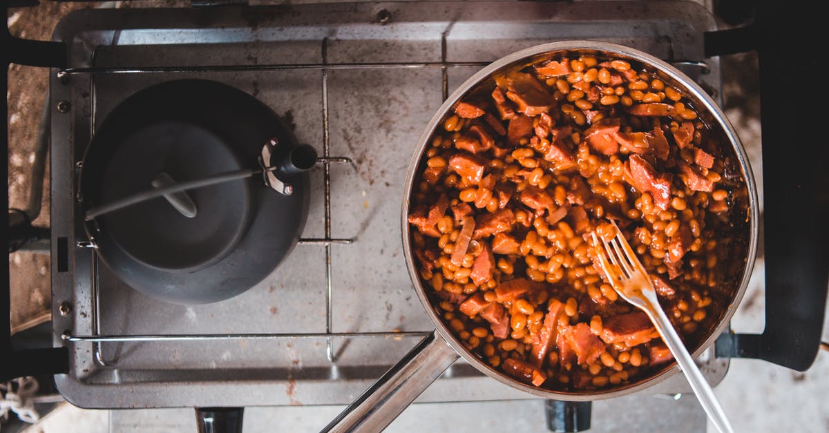 Converting frozen hash brown patties from oven cooking to stove top - Brown Food on Black Pan