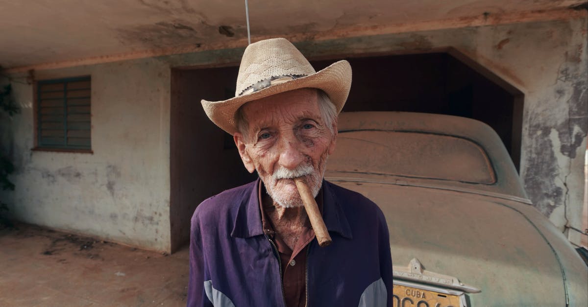 Converting upright charcoal smoker to electric - Man in Blue Dress Shirt Wearing Brown Cowboy Hat