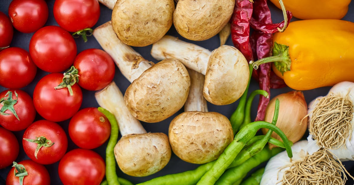 Cooking down tomatoes - Flat-lay Photography of Variety of Vegetables