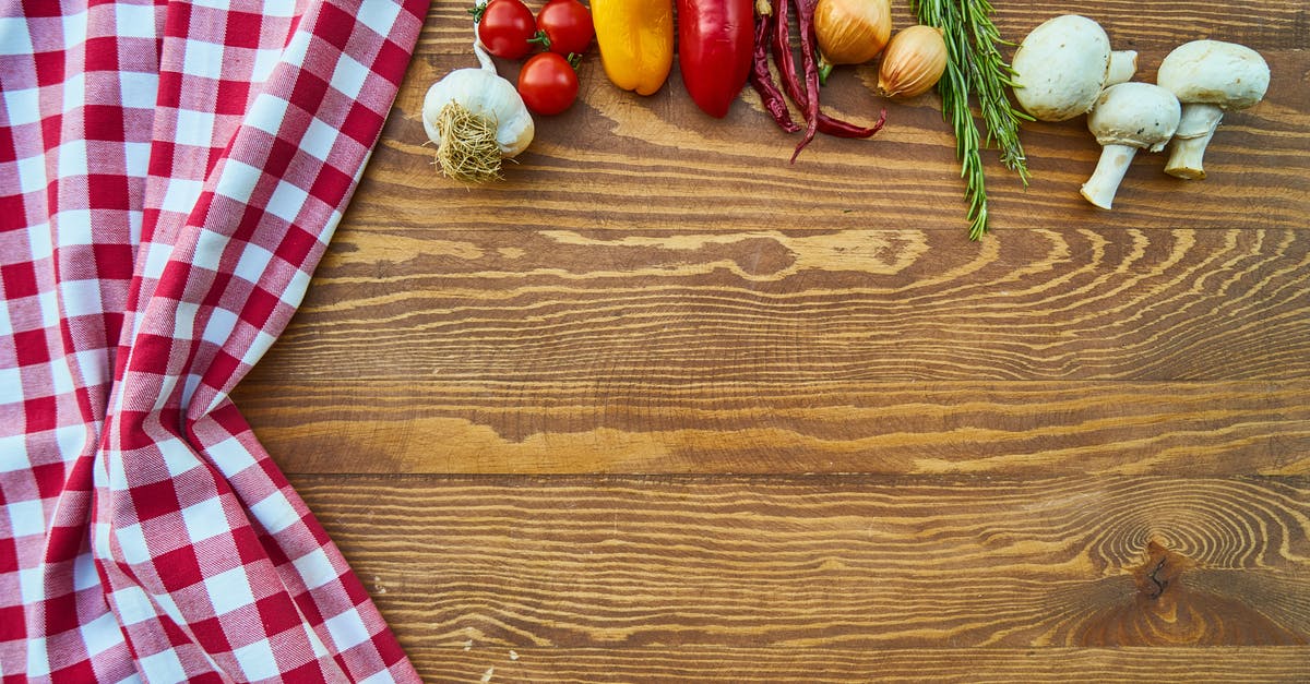 Cooking down tomatoes - Assorted Spices on Brown Wooden Table Beside Red and White Textile