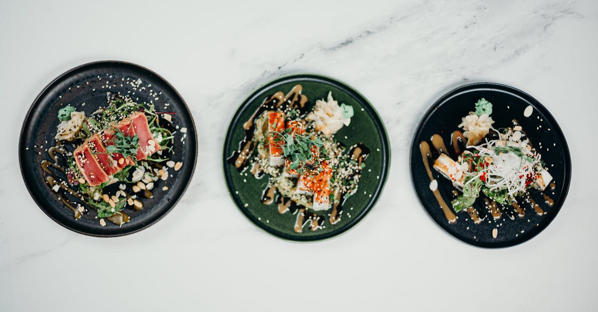 Cooking leftover sushi - A Variety Of Asian Food