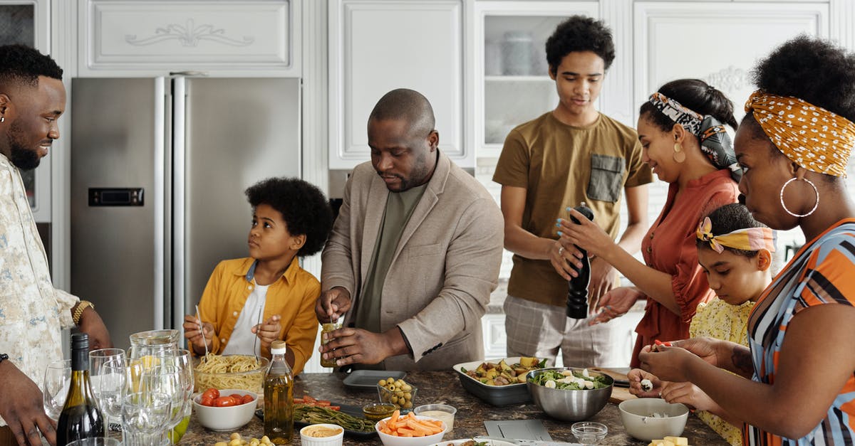 Cooking rib roast for a large group with minimal time - Family Preparing Food in the Kitchen