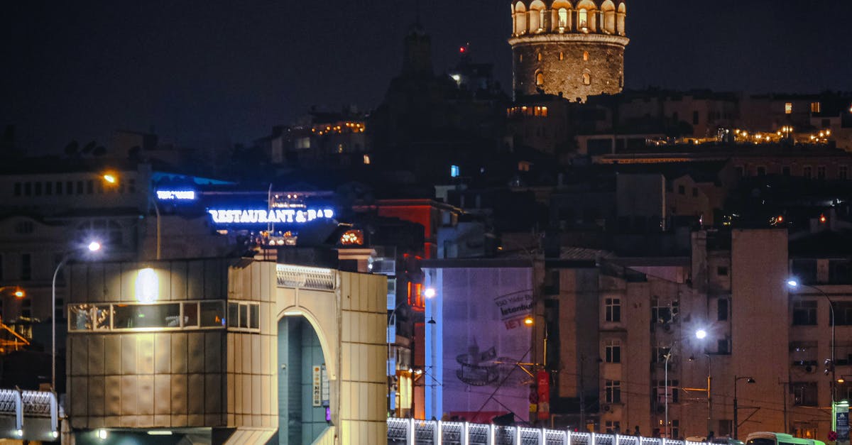 Coooking the Turkey the night before [duplicate] - View of the Galata Tower at Night