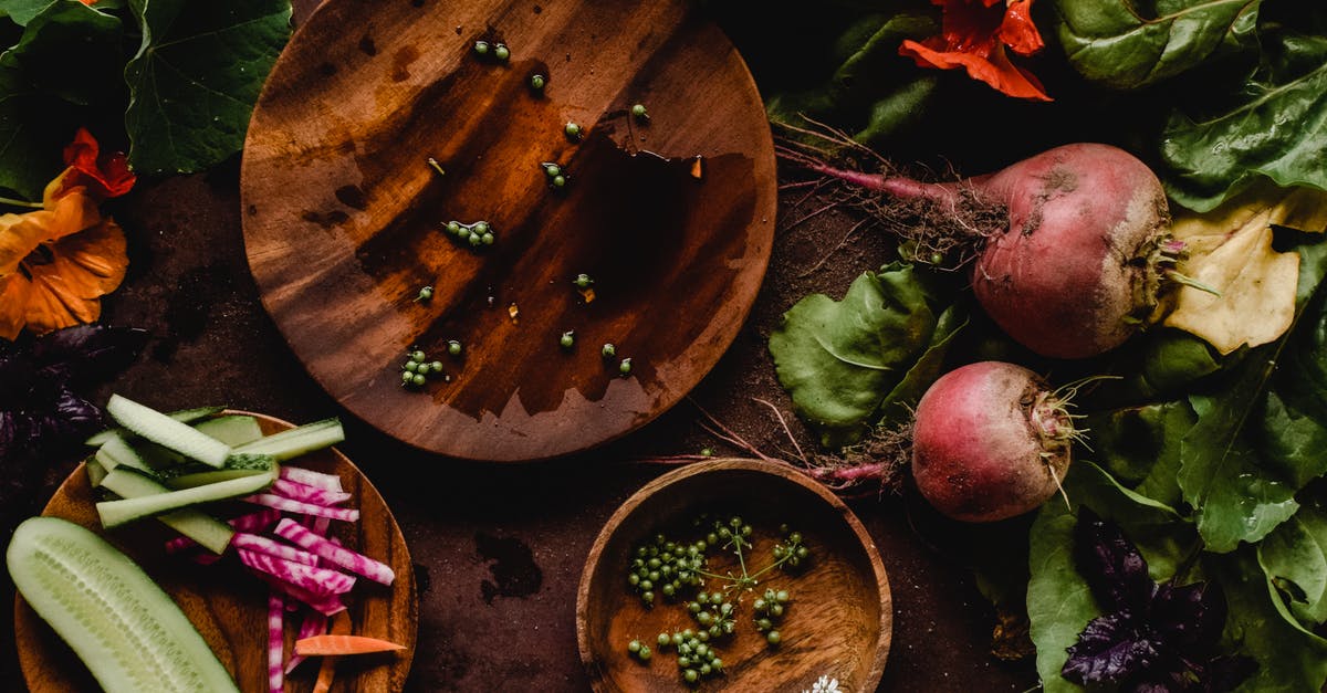 Coriander Seeds - Sliced Fruits and Vegetables on a Wooden Plate