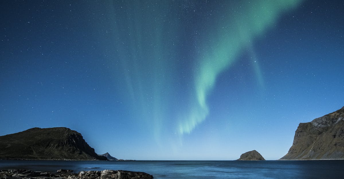 Costa Rican empanada-like food? - Green Aurora Lights Above Body of Water