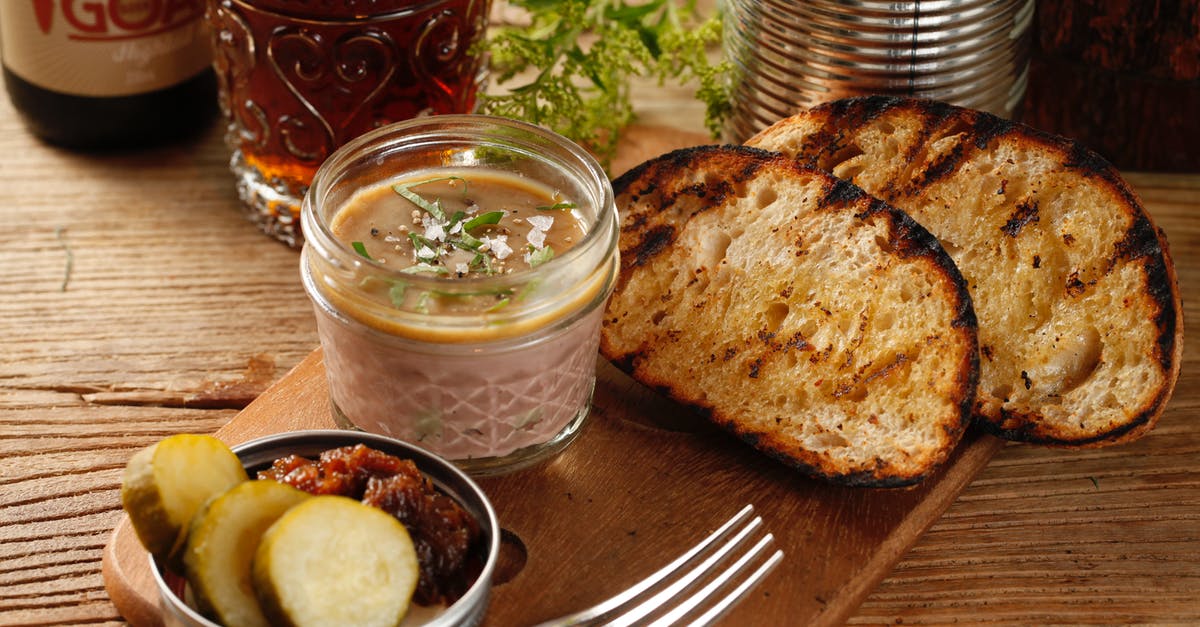 Could you use a bread tin as a pate mould? - Close-Up Photograph of Toasted Bread with Pate