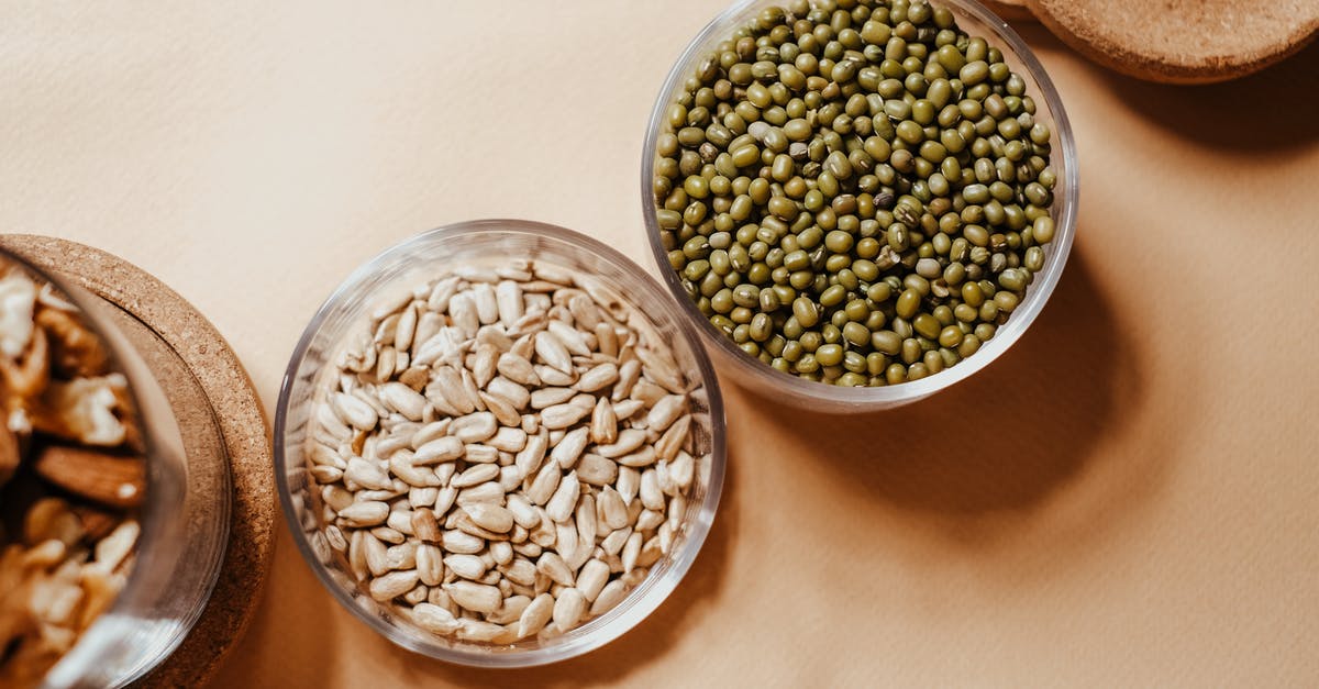 Cranberry Beans, probably any beans; medium-term storage options? - Brown and White Beans in Clear Glass Bowl