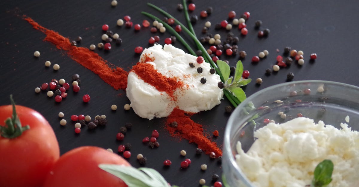 Cream Cheese expiration dates [closed] - Red Tomato Near White Cream With Spices