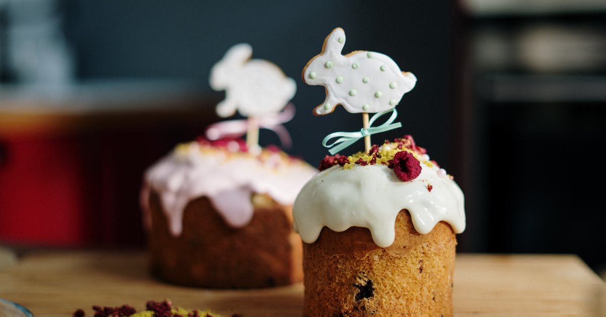 Cream cheese frosting split. Is it still safe for consumption? - Brown Cupcake With White Icing on Brown Wooden Table