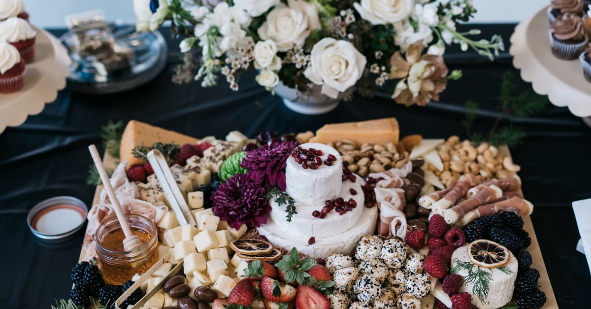 Crisping prosciutto - Charcuterie Board with Food