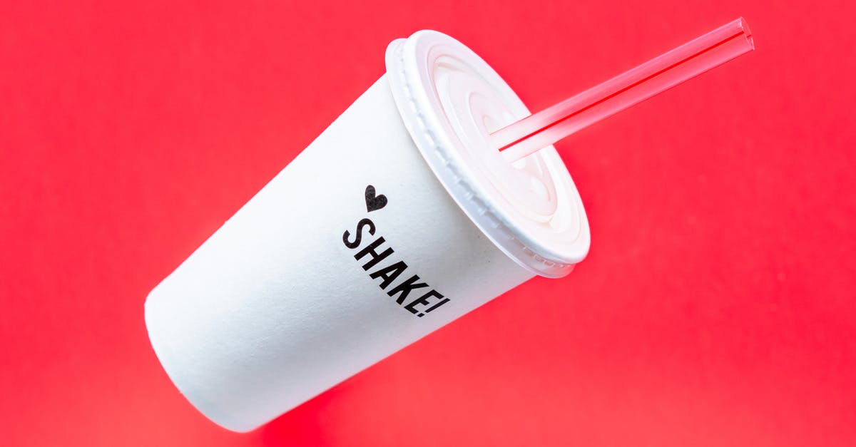 Cup measurements: shake or scrape? - White Disposable Cup With Transparent Straw