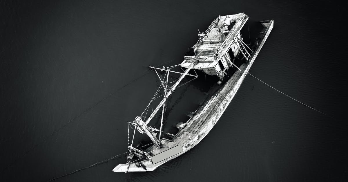 cupcakes keep on sinking in center - White and Black Ship on Sea