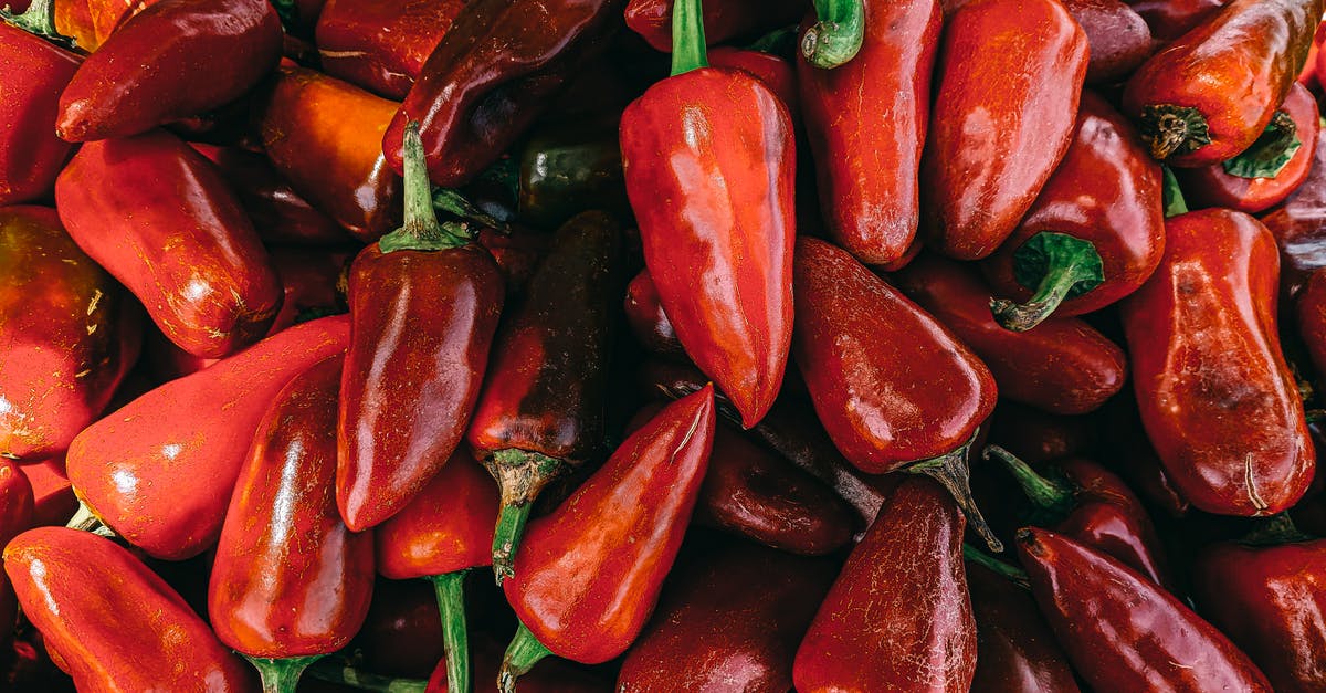 Cure for burns from hot peppers / capsicum oil? - Red Bell Pepper Lot in Close Up Photography