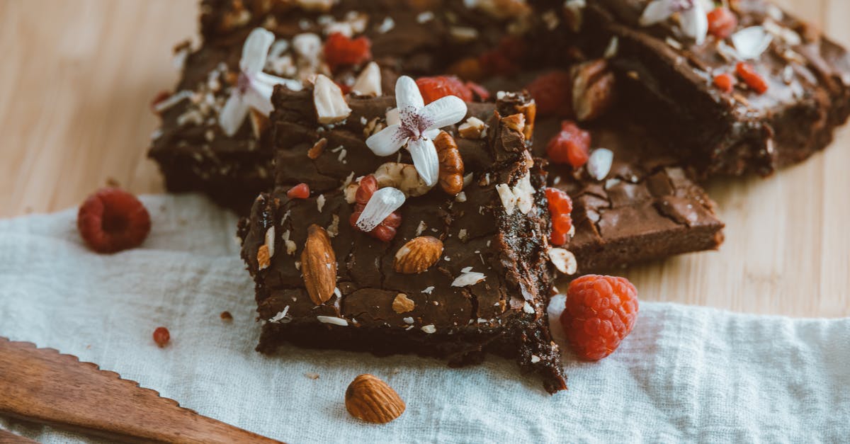 Decrease stickiness of brownies during depanning? - Free stock photo of baking, candy, chocolate