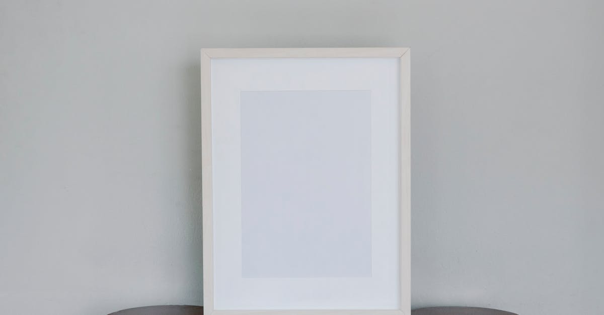 Definition for light, medium and heavy flour? - Blank photo frame on blocks on gray background