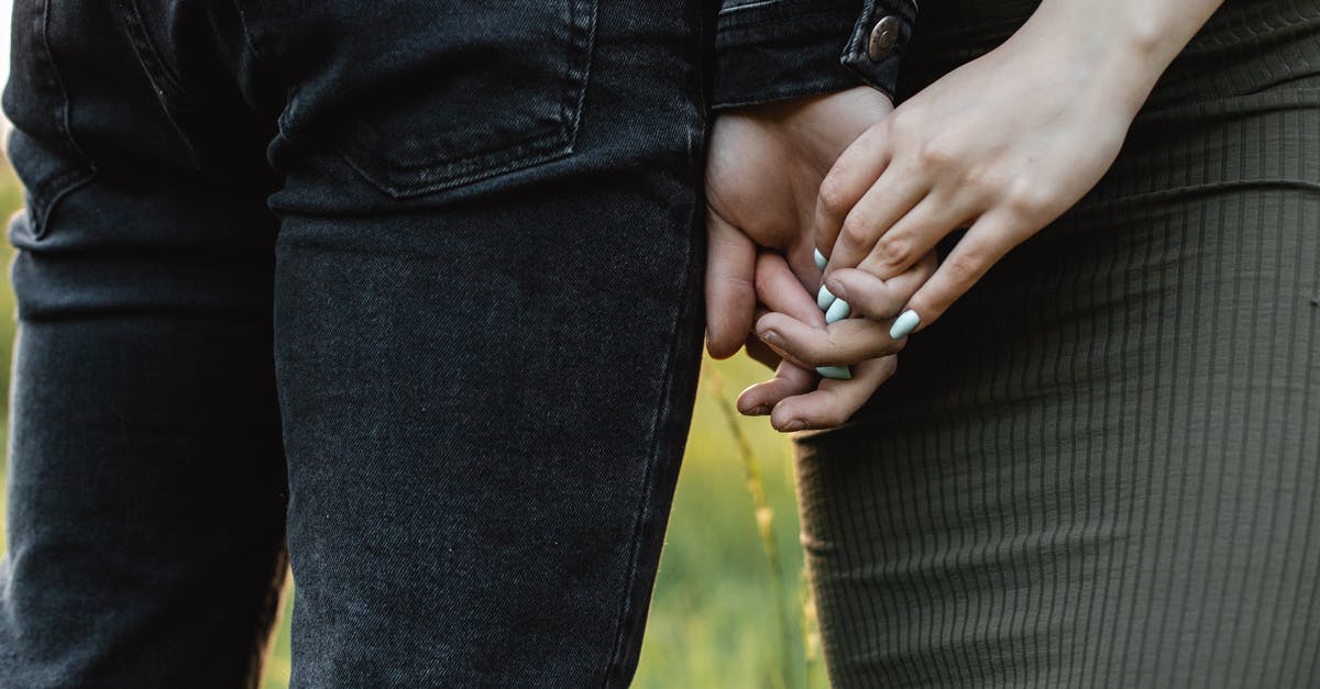 Dehydration in Fridge vs Outdoor - Close-up of Couple Holding Hands 