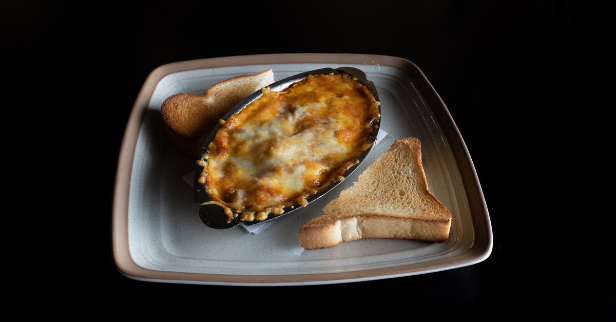 De-meatifying lasagna, casseroles - Toasted Bread on White Ceramic Plate