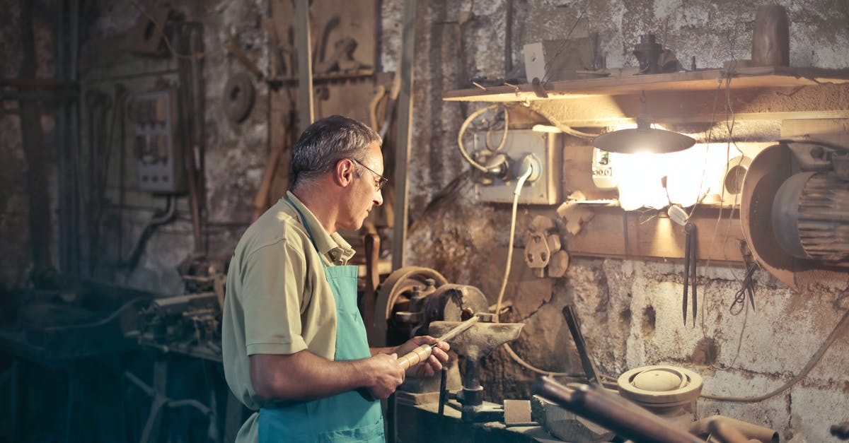 Determining a wok's material - Photo of Man Standing Inside His Workshop