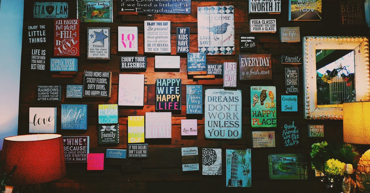 Difference between "real mayonnaise" and "mayonnaise dressing" - Photo of Assorted Letter Board Quote Hanged on Wall