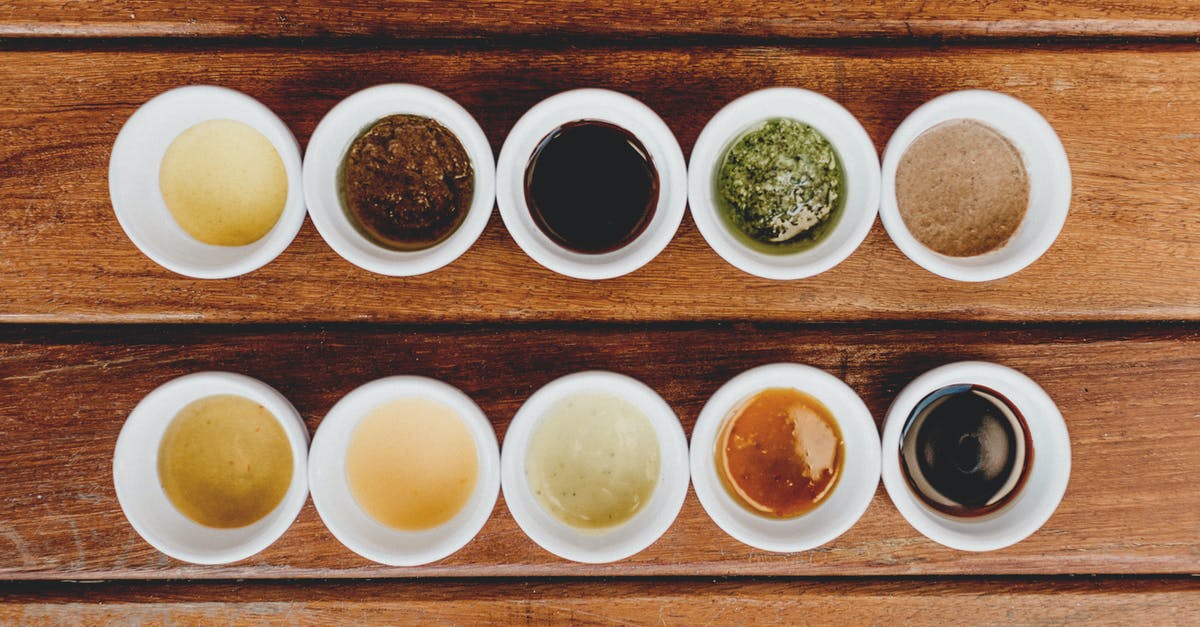 Difference between types of yeast - Different Types of Sauce