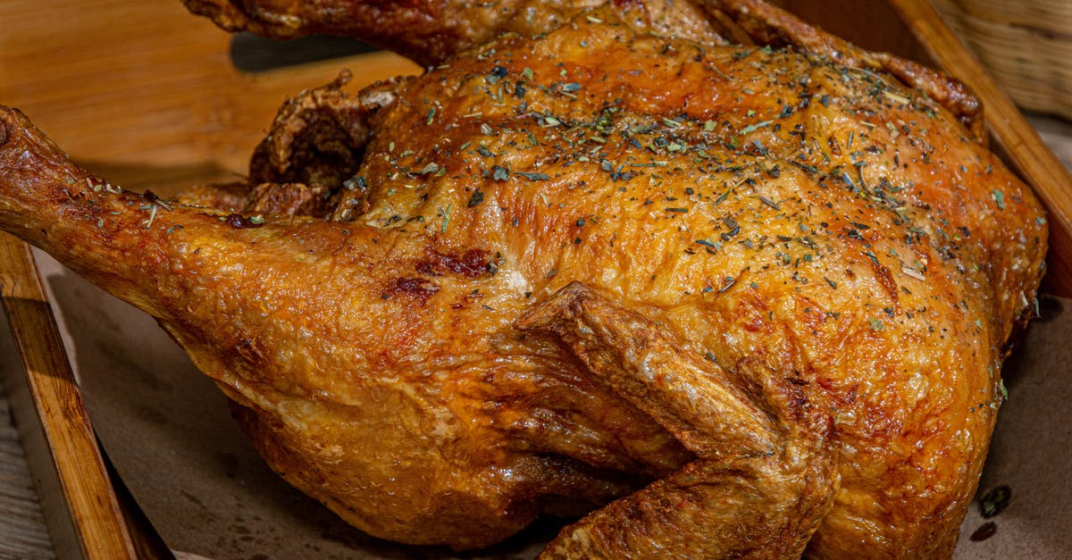 Differences between cooking a whole duck vs chicken or turkey? - pollo frito