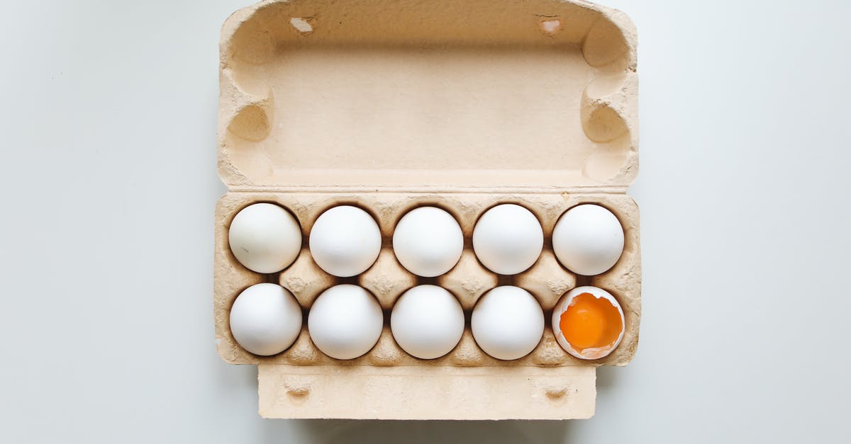 Dissolving Egg Shell - Photo Of White Eggs On Tray