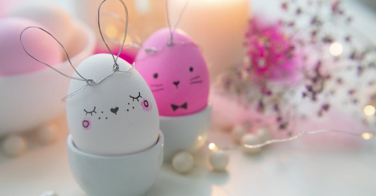 DIY Masa Harina - Pink Eggs and White Candles on White Table