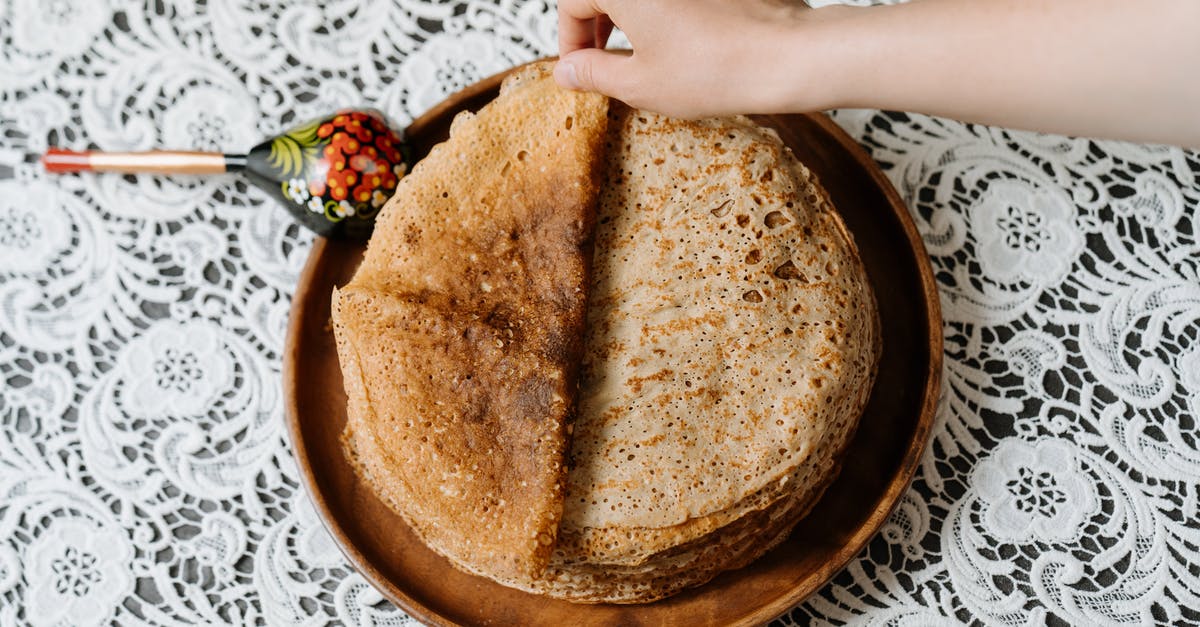 Do blini have to be thin? - Person Holding Brown Round Plate With Pie