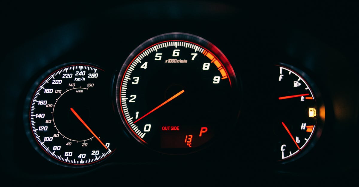 Do French/International chefs really use/talk about Fahrenheit instead of Celsius degrees? - Dashboard with control and measuring devices in automobile