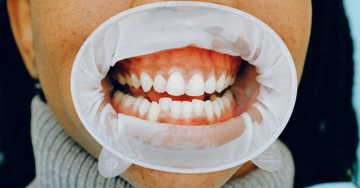 Do gums have any nutritional value? - Person With Dental Cheek Retractor