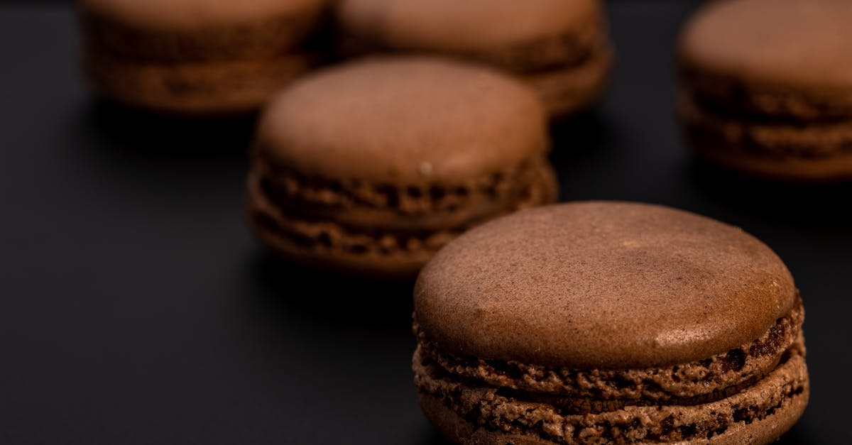 Do I need hard or soft brown sugar for brownies? - Soft focus high angle of yummy sweet chocolate cookies placed on black table