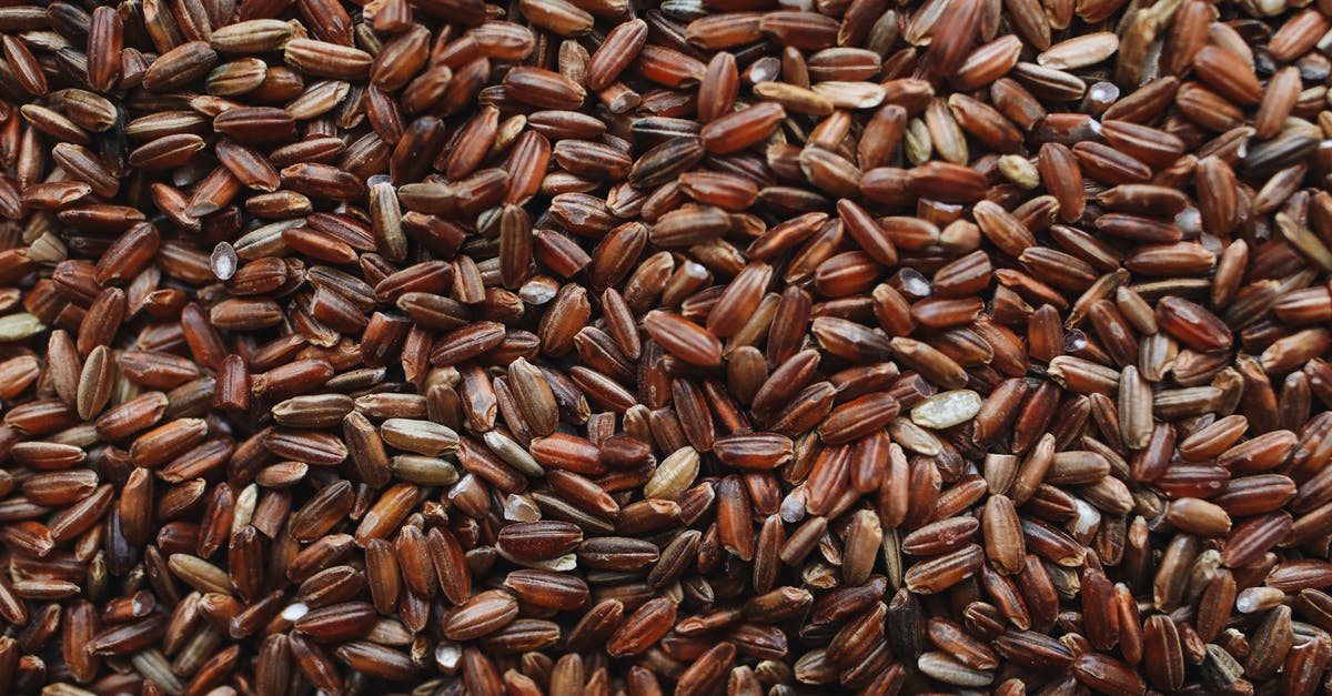 Do potatoes and rice lose significant amount of fiber when overcooked? - Close-Up Photo Of Brown Rice