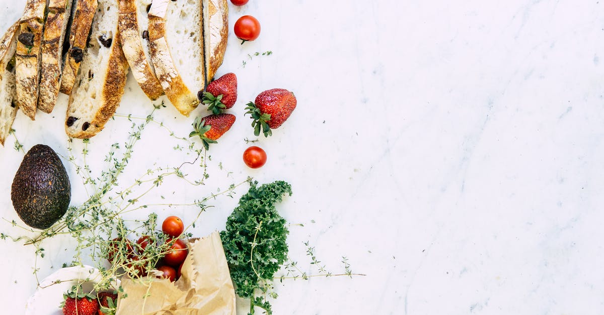 Do Raisins Become Stale - Flatlay Photography Of Strawberries And Sliced Bread