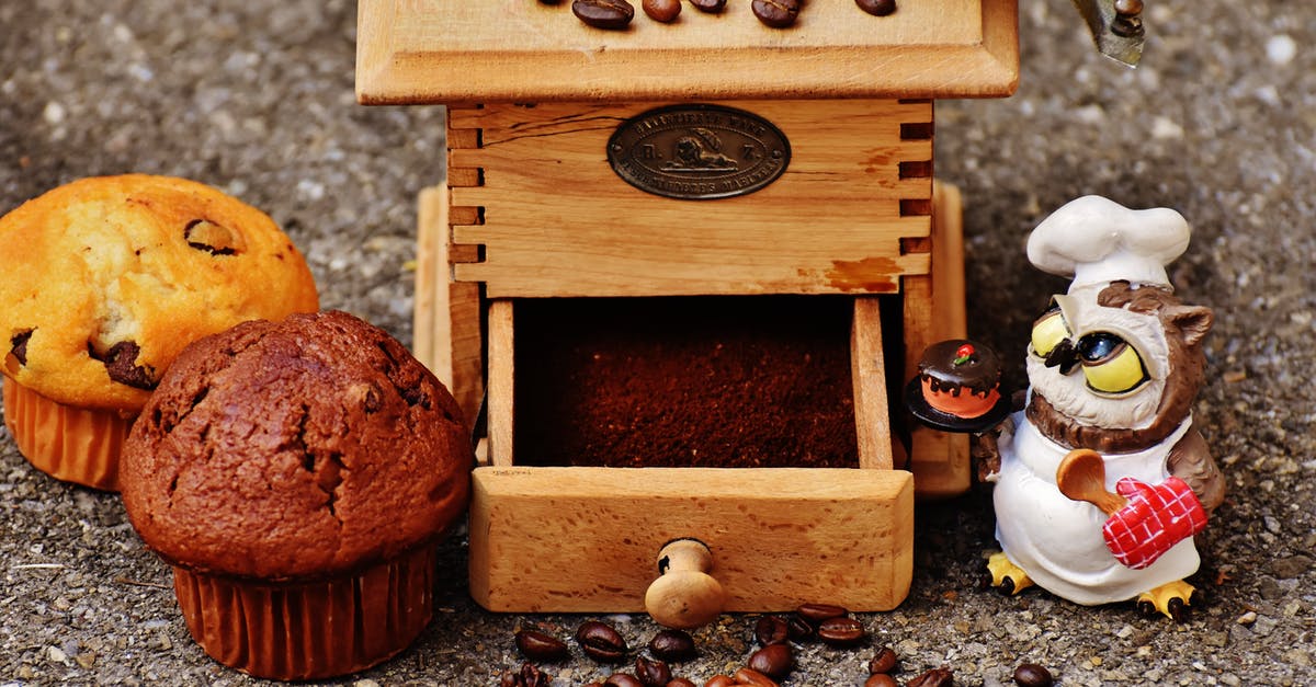 Do rice cookers bake good cakes? - Brown Wooden Coffee Bean Grinder and Two Muffins