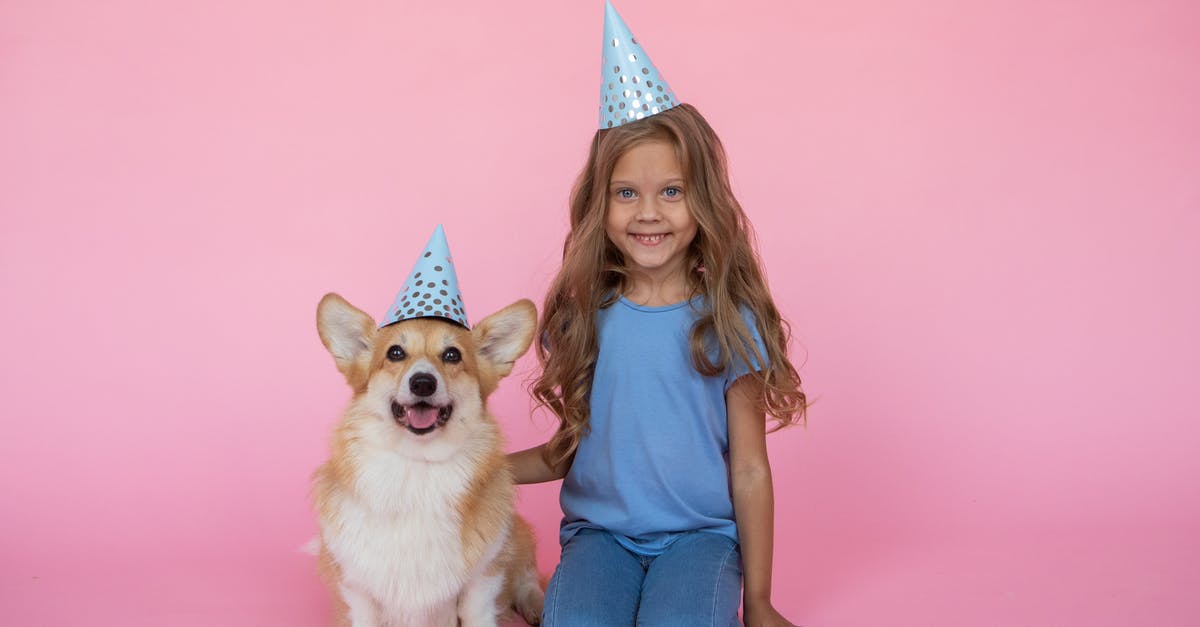 Do sodastream PET bottles have normal 28mm threaded caps? - Little Girl and a Corgi Dog in Birthday Caps 