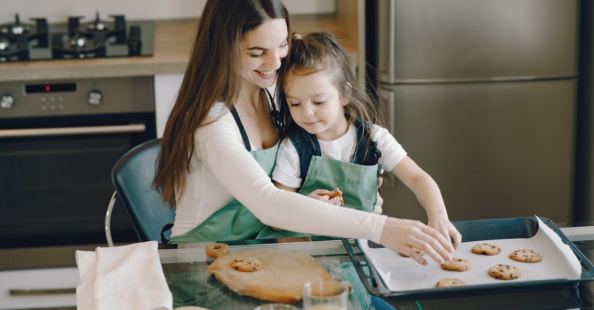 Does a change in altitude affect baking time or temperature? - Photo of Woman and Child Baking Cookies