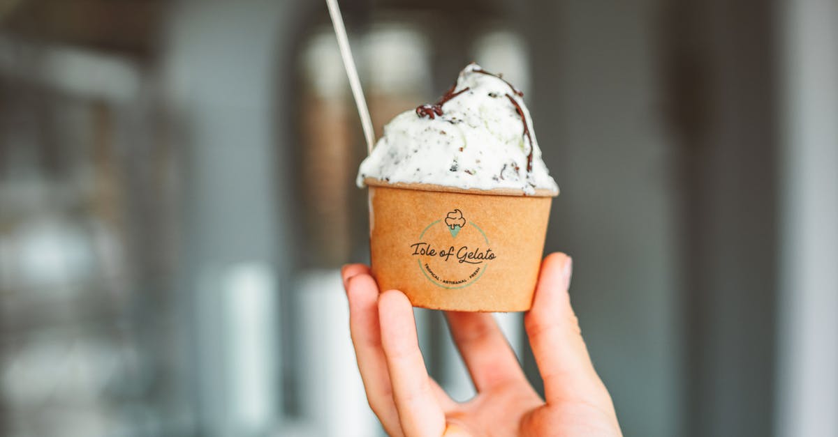 Does anyone know these candy - Person Holding Brown Ice Cream Cone With White Ice Cream