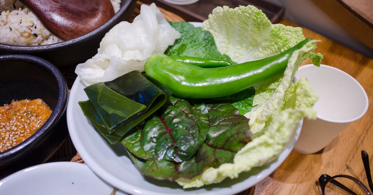 Does chili paste require refrigeration? - Green Vegetable on White Ceramic Plate