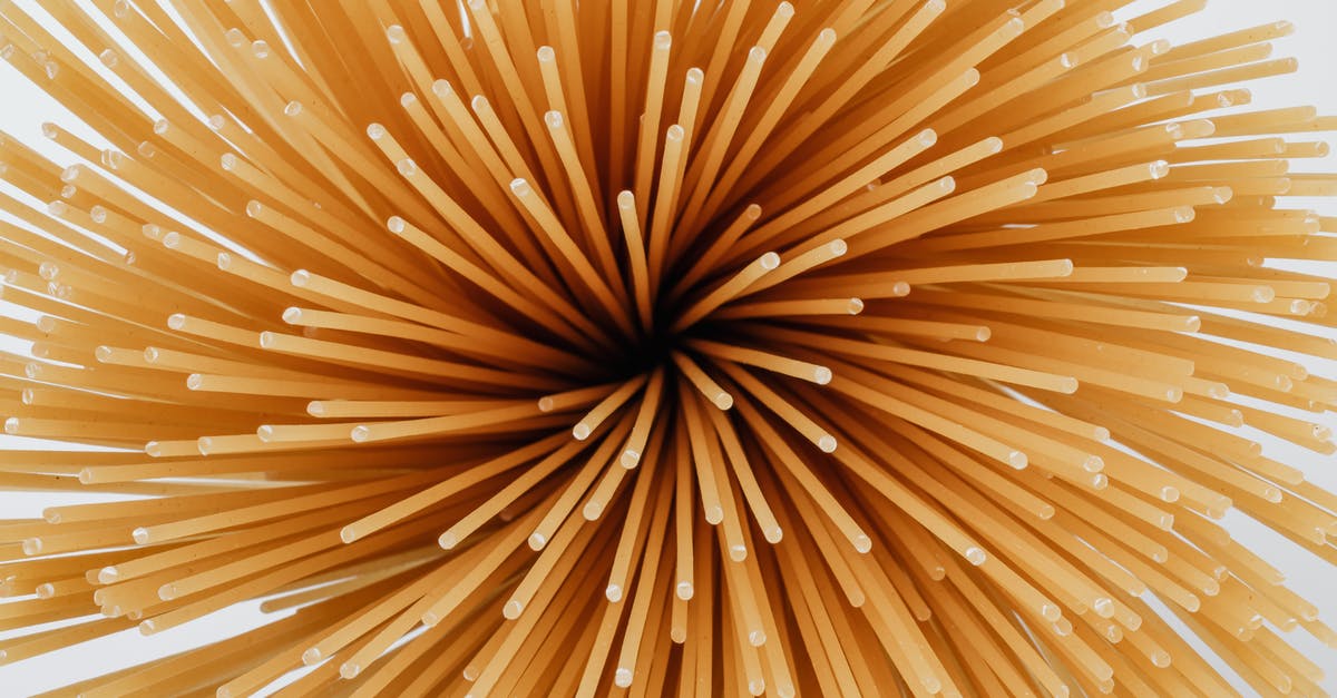 Does dry pasta need washing? - Close-Up Photo Of Spaghetti Pasta