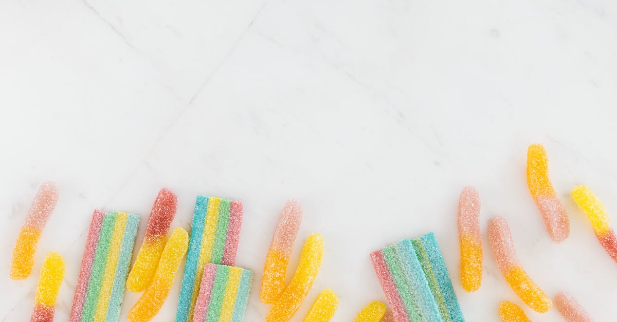 Does sugar give moisture? - Yellow Green and Pink Candies