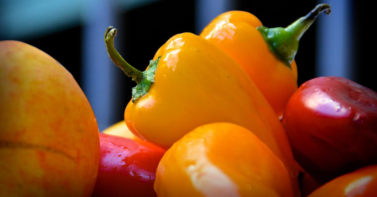 Does the drying out of vegetables affect the taste after cooking? - Yellow Bell Pepper in Close Up Photography