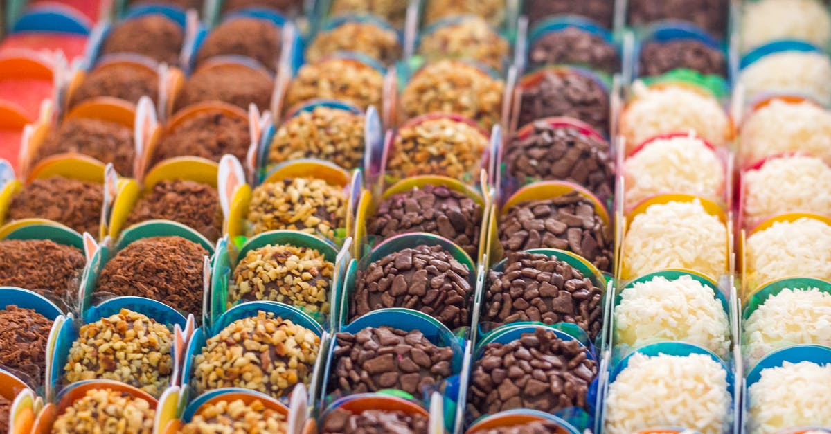 don't like sweet food except for dessert - Close-up of Brigadeiros with Different Toppings 