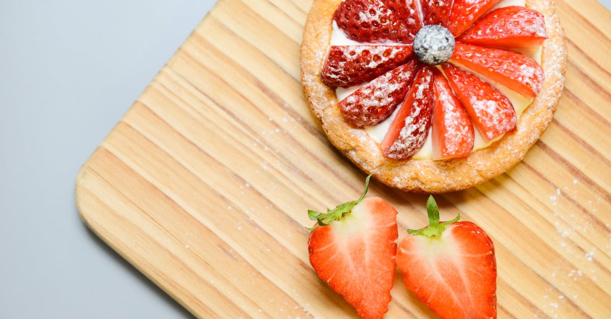 Doubling ingredients on panettone cake - Strawberry Tart