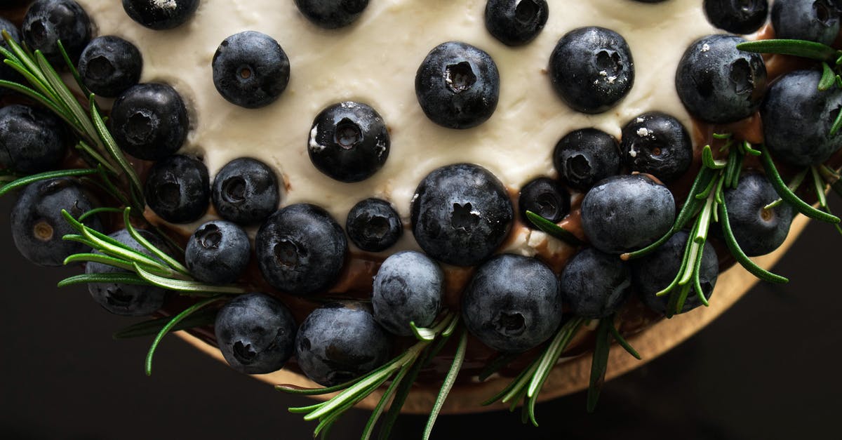 Doubling ingredients on panettone cake - Blueberry Cake